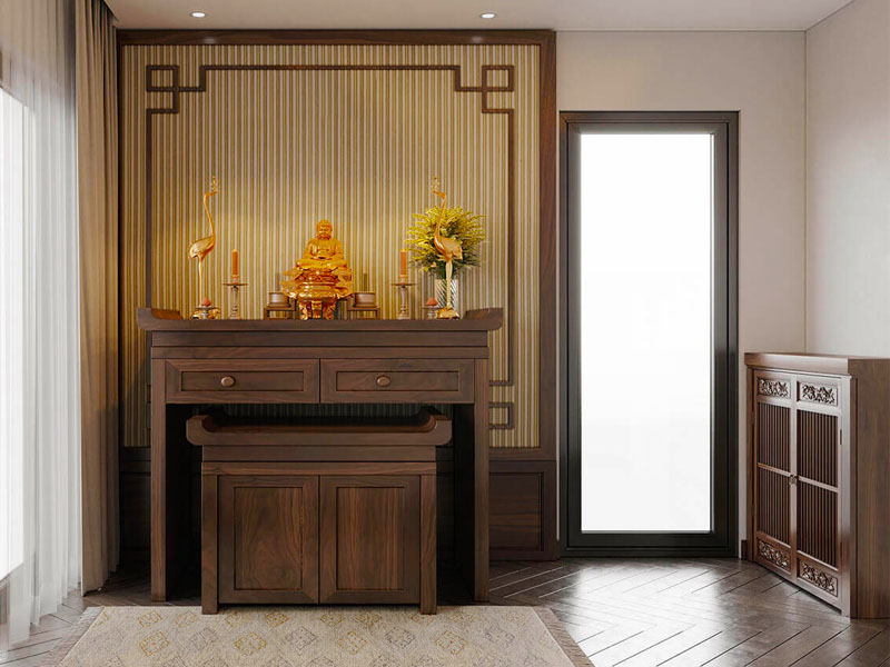 Bàn thờ căn hộ chung cư BCC0015