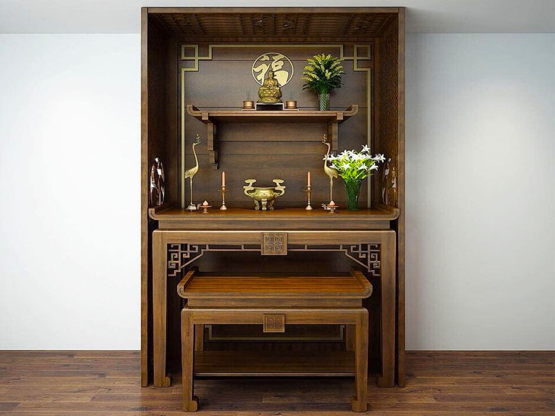 Bàn thờ nhà chung cư BCC005