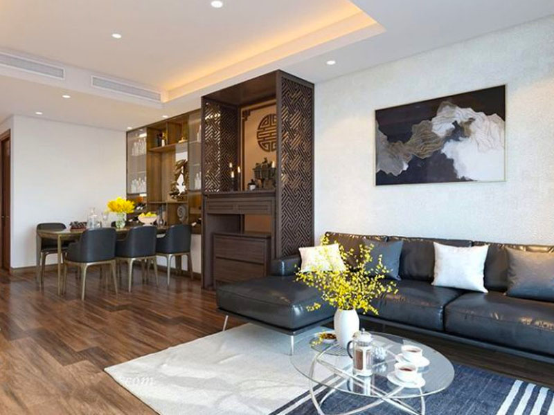 Bàn thờ phòng khách chung cư BCC0011