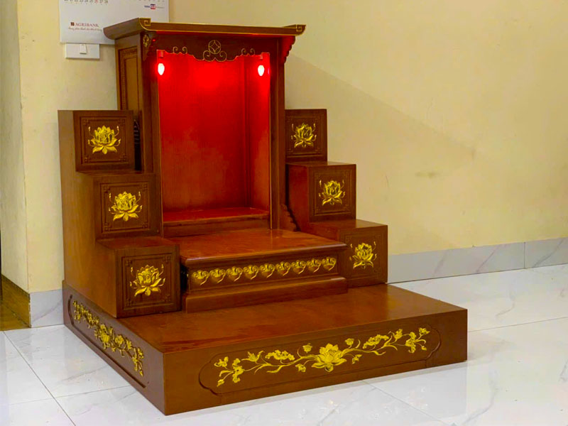 Bàn thờ thần tài hiện đại