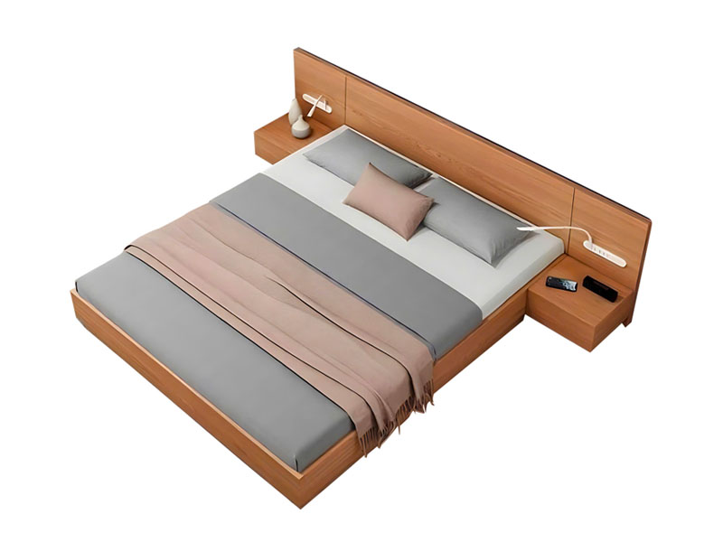 Giường kiểu nhật đẹp GCN44