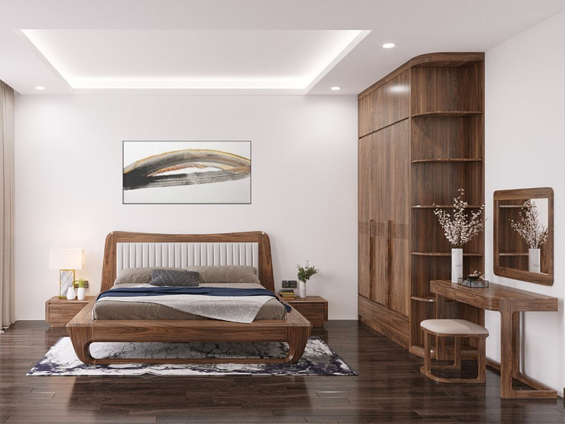 Giường ngủ da G0013