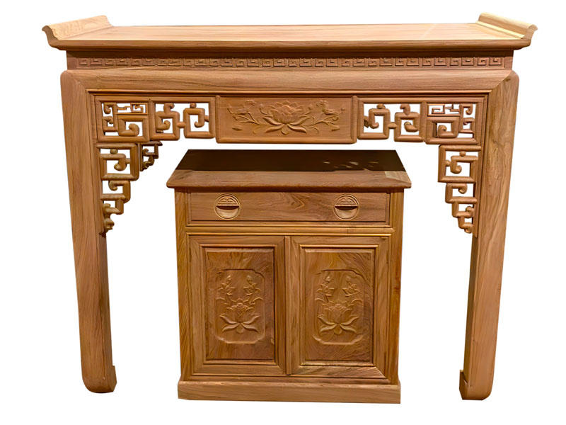 Mẫu bàn thờ chung cư đẹp BCC0022