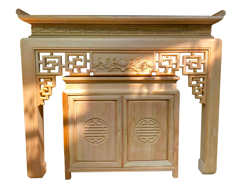 Mẫu bàn thờ nhà chung cư đẹp BCC0029