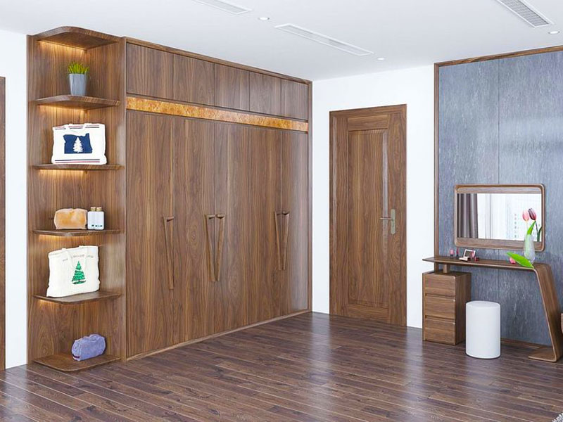 Mẫu tủ quần áo đẹp hiện đại TQA002