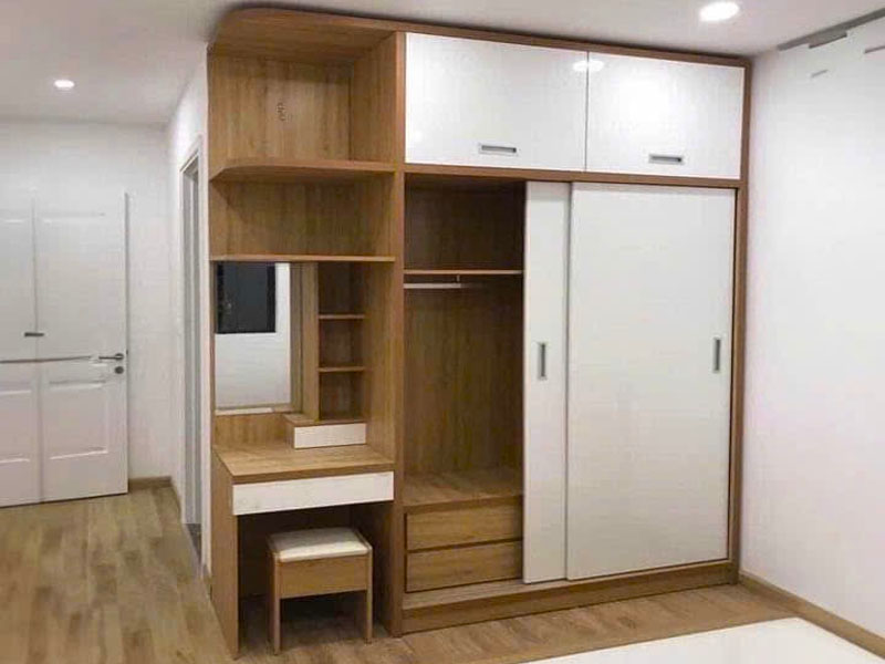 Mẫu tủ quần áo gỗ công nghiệp TQA0038