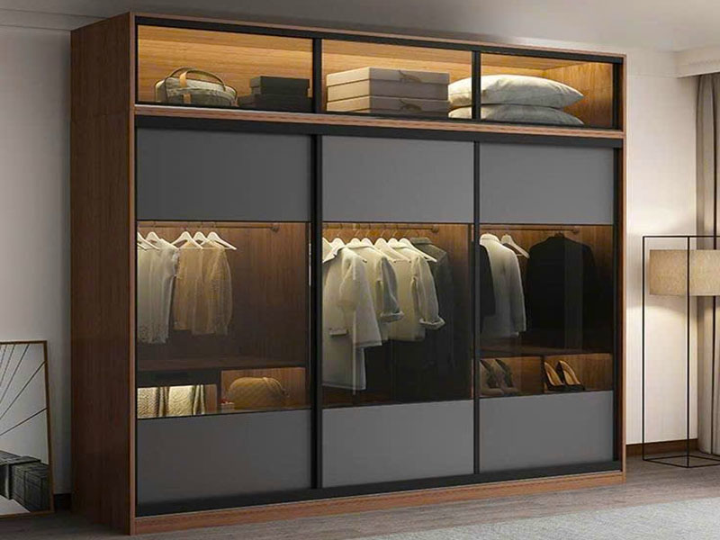 Mẫu tủ quần áo hiện đại TQA005