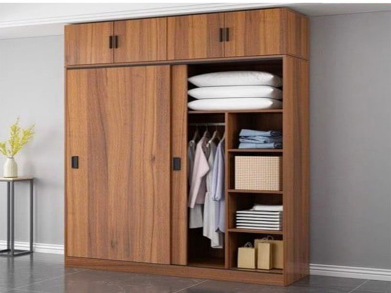 Tủ quần áo gỗ công nghiệp 2 cánh TQA0039